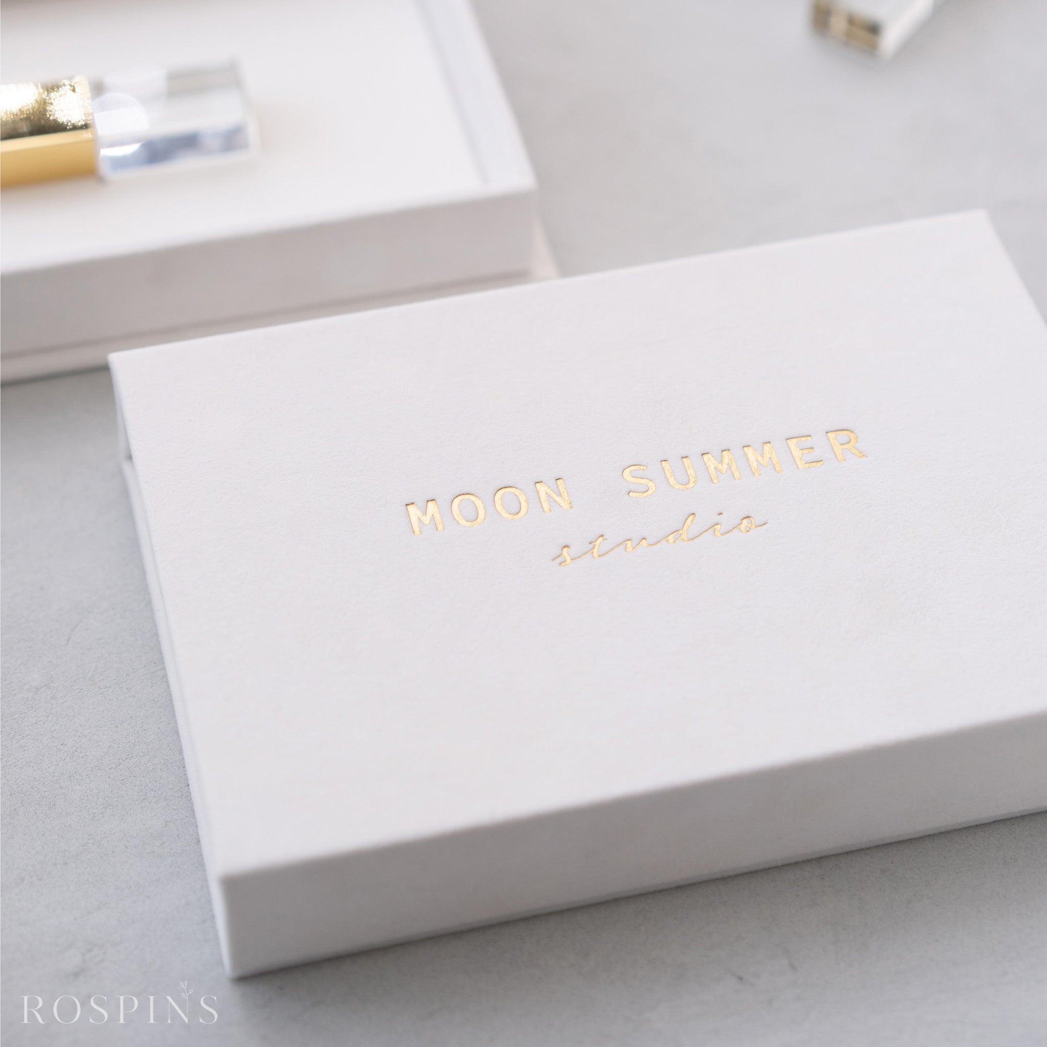 Velvet USB Box -Bright White