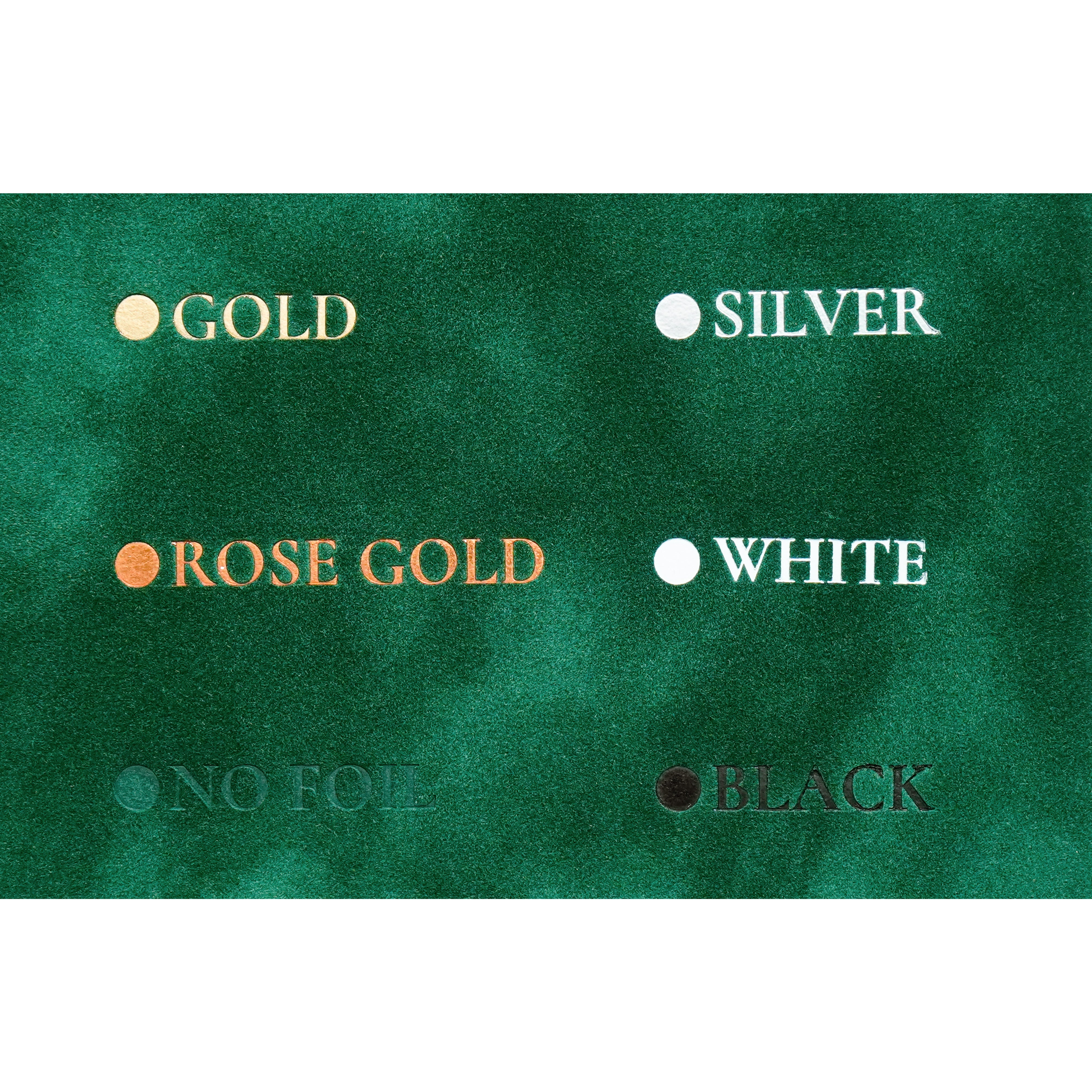 Velvet Invitation Box - Forest