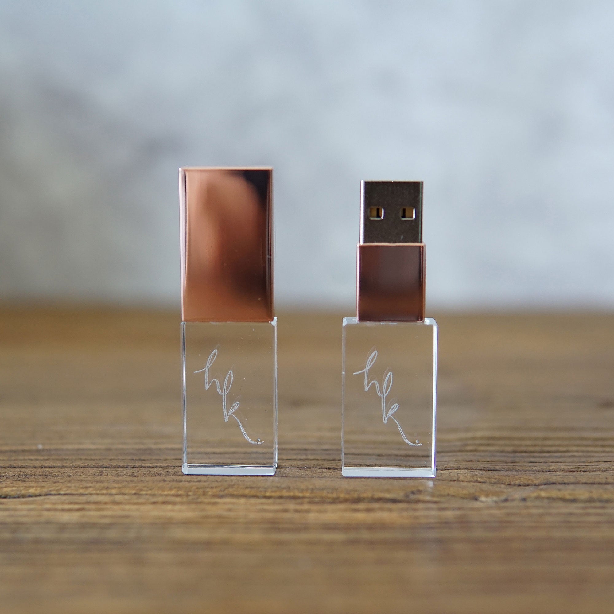 USB 3.0 Crystal Glass USB Flash Drive