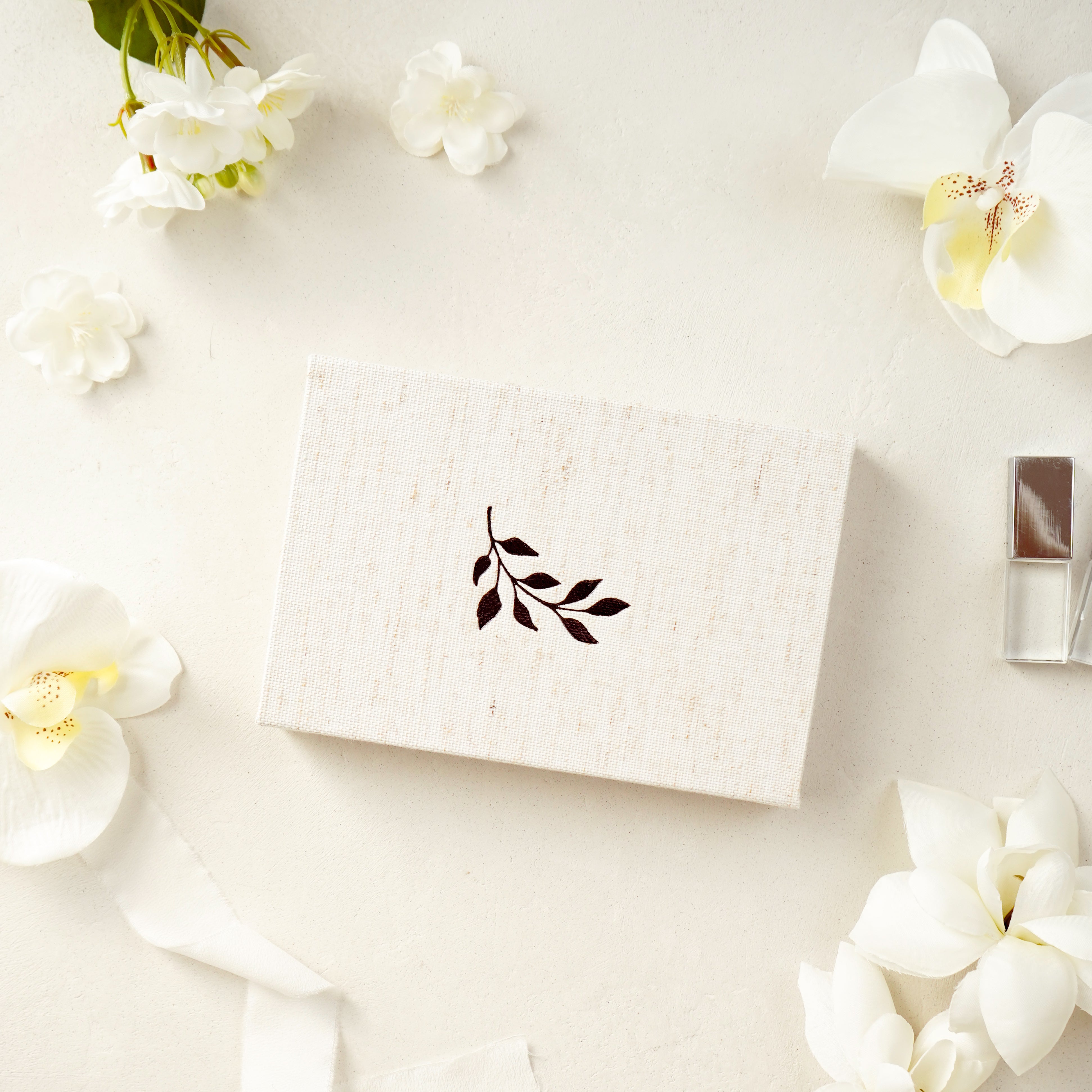 Linen USB Box - Natural Linen #088