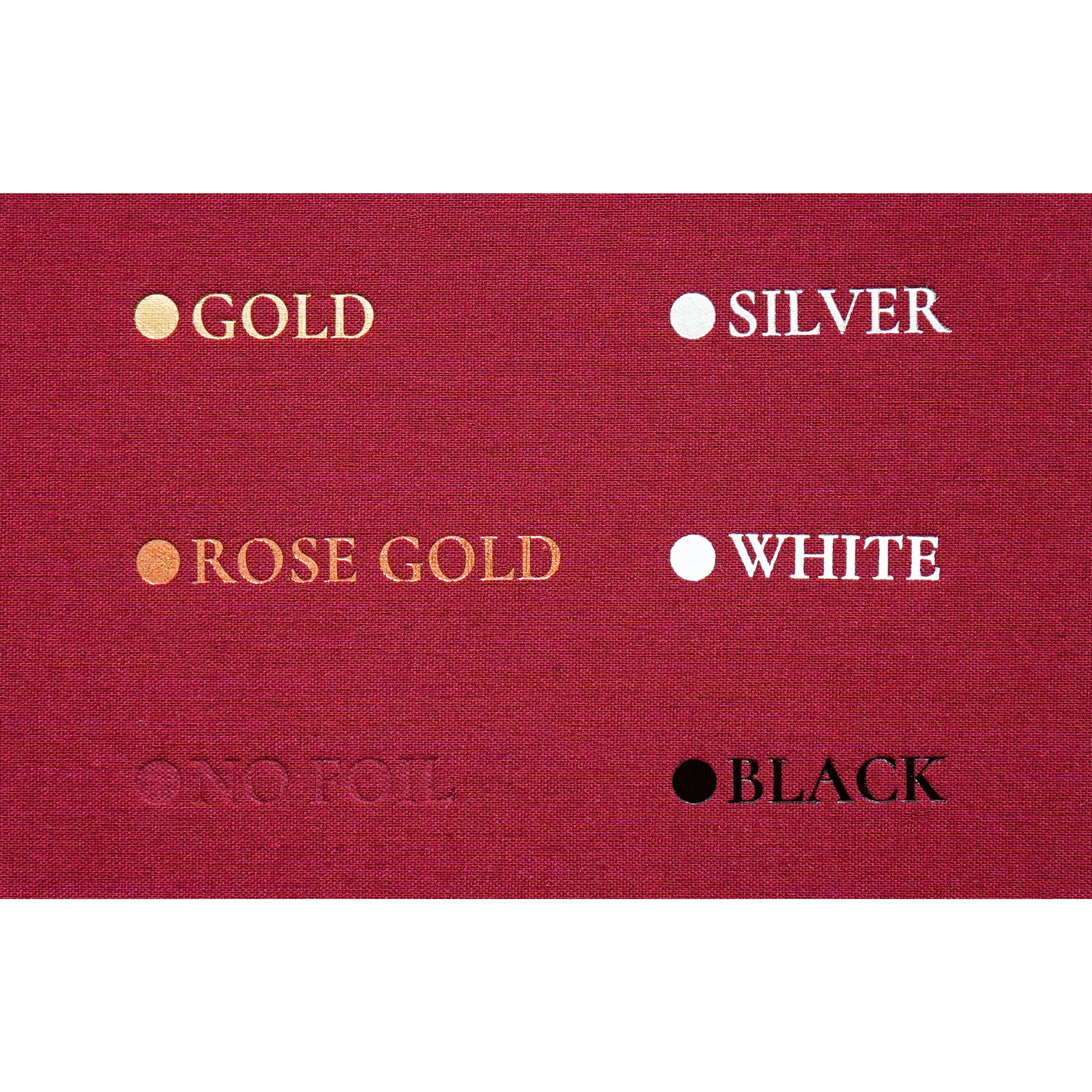 Linen Matted Folio - Red