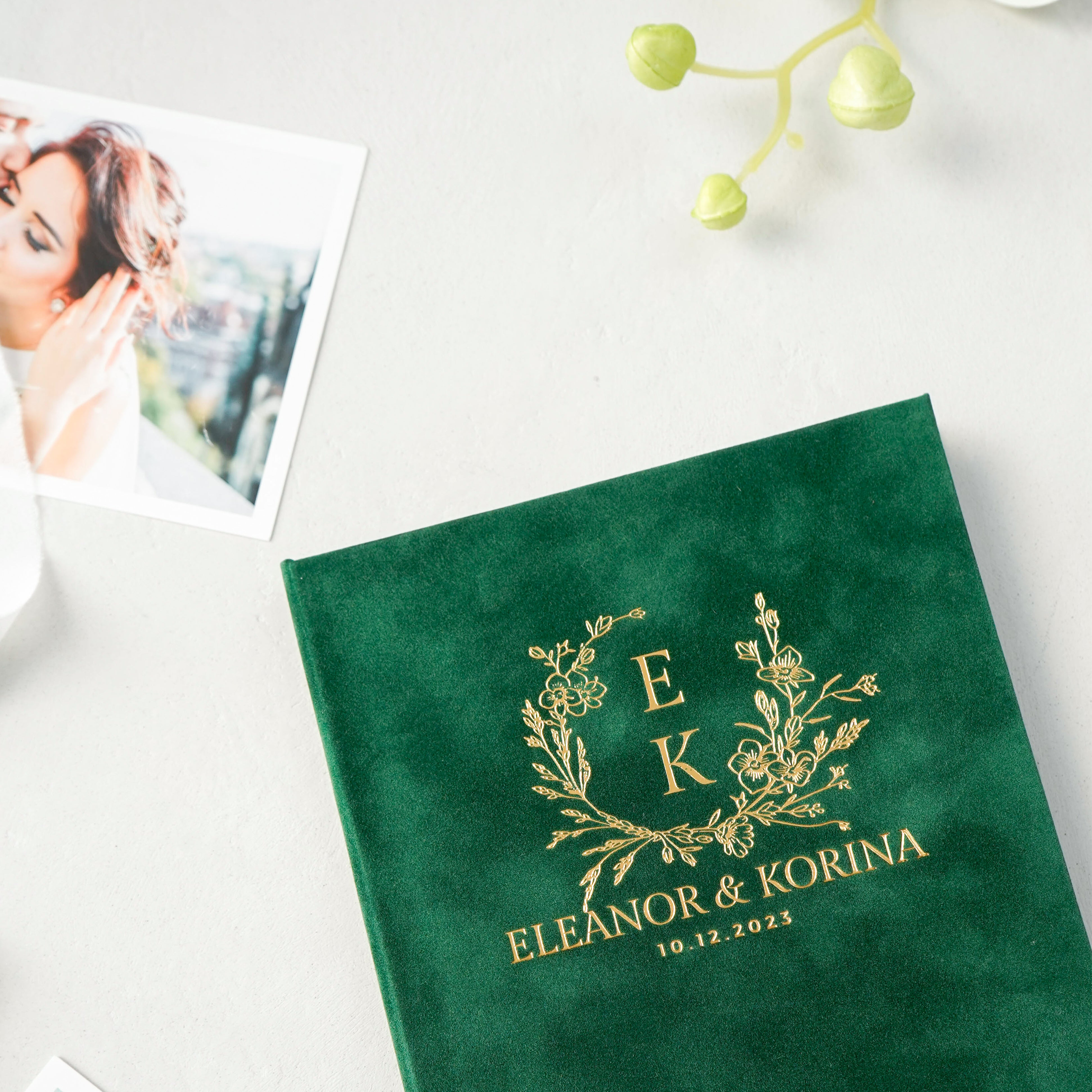 Velvet Matted folio - Forest