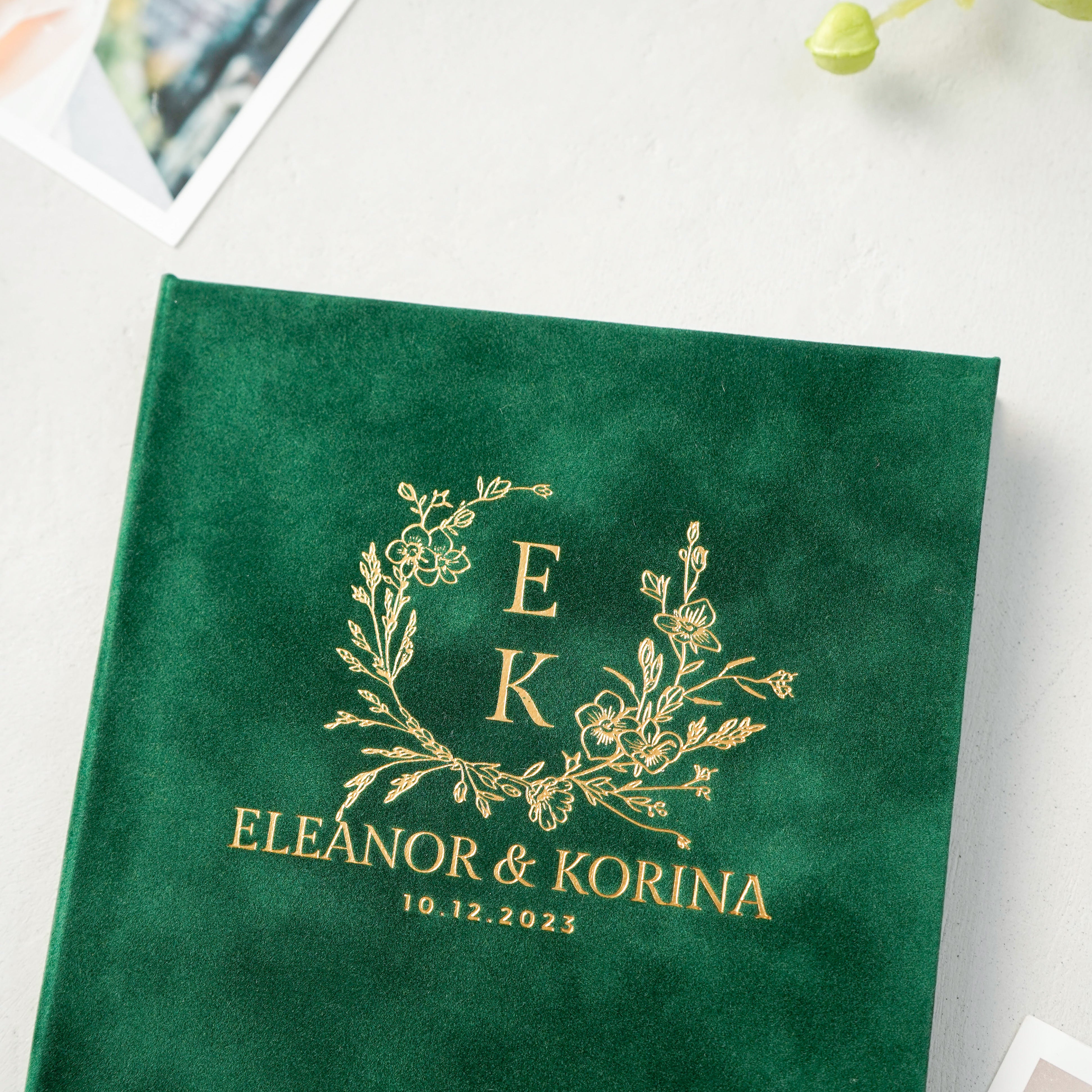 Velvet Matted folio - Forest