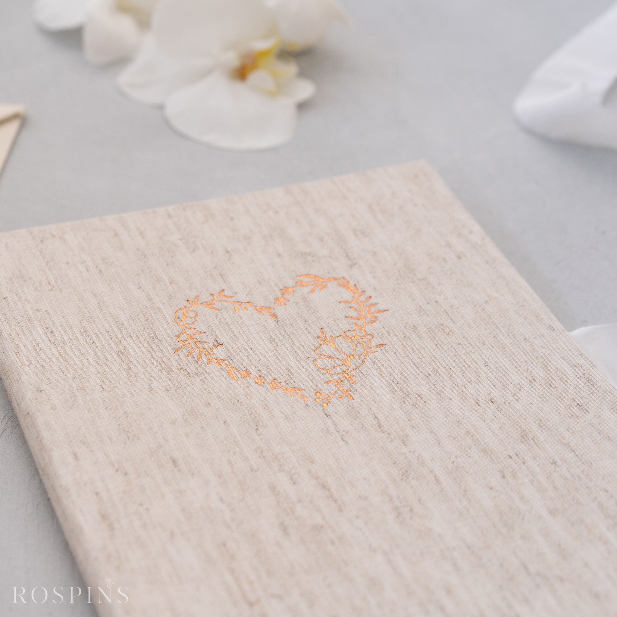 Linen Invitation Folio - Stratum Linen