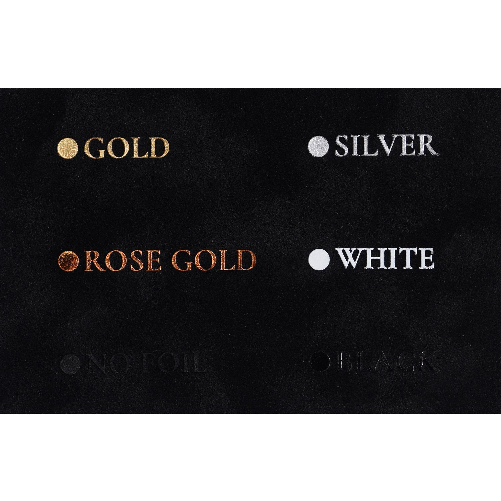 Velvet Invitation Box - Black