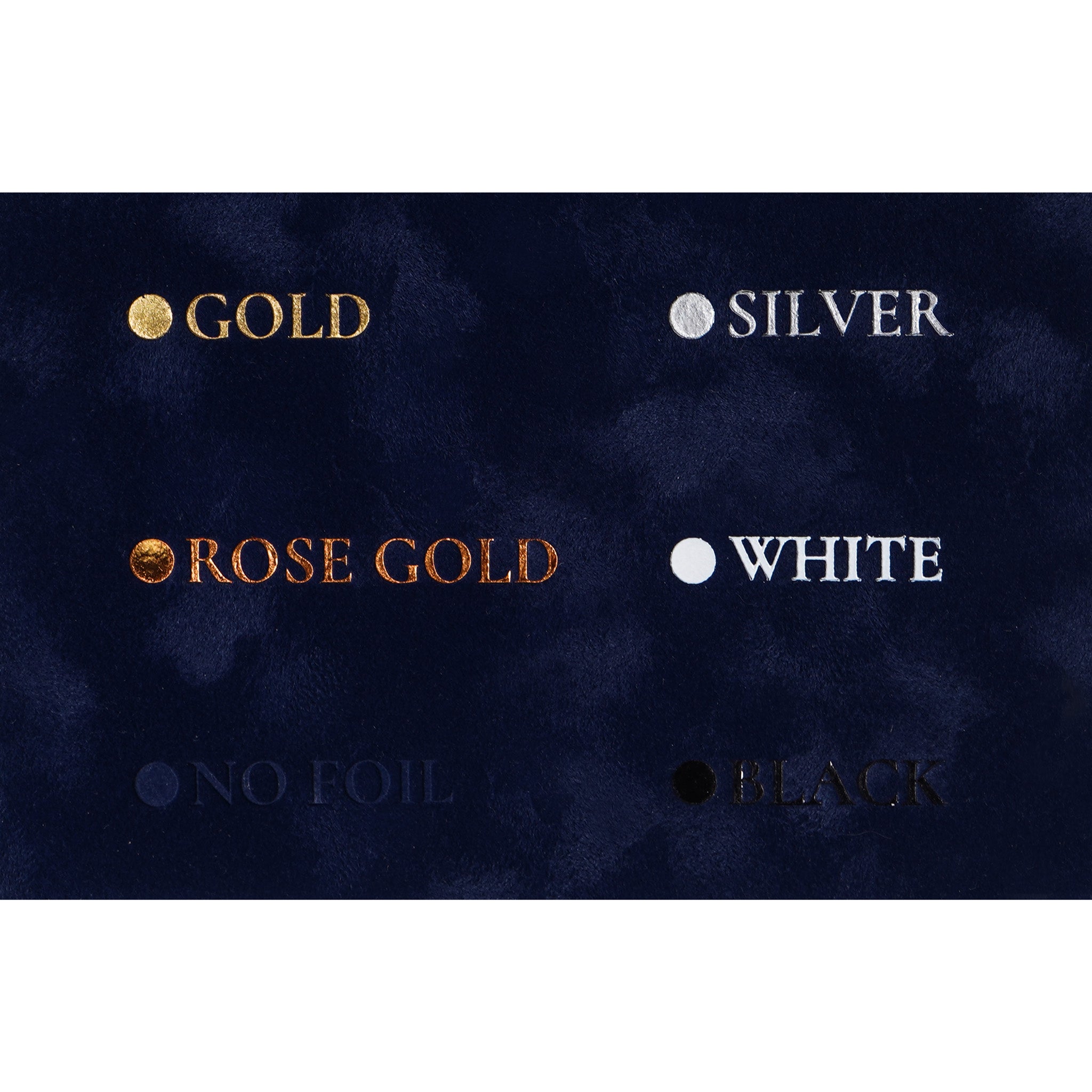 Velvet Folio Box - Deep Blue